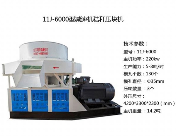 220kw秸稈壓塊機(jī)